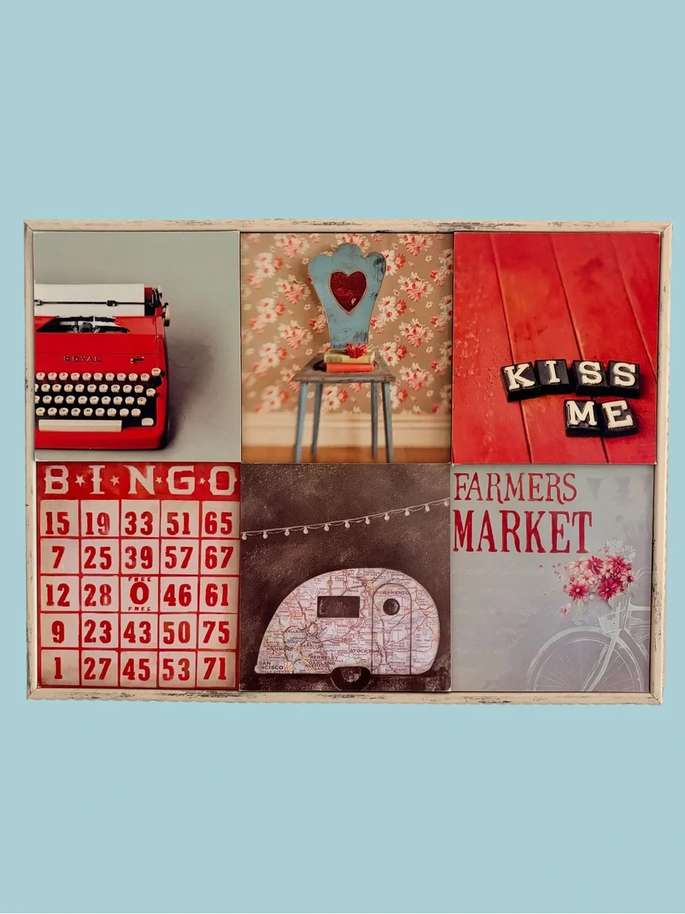 Retro vintage style picture wall art 12x16 Artsy